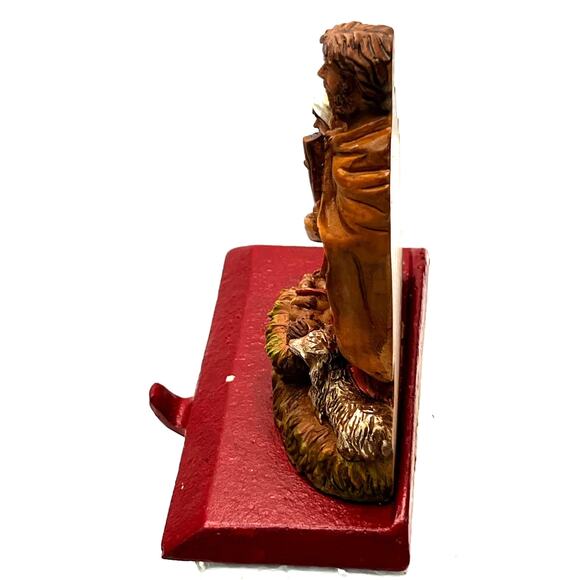 Stocking hanger, Cedar Creek Christmas Collection Vintage Small dot missing red - Picture 11 of 11